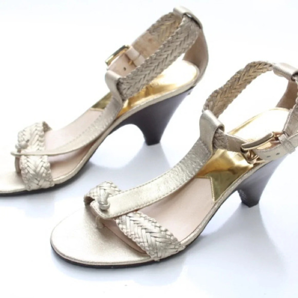 Michael Kors T strap heeled sandals - Picture 12 of 14